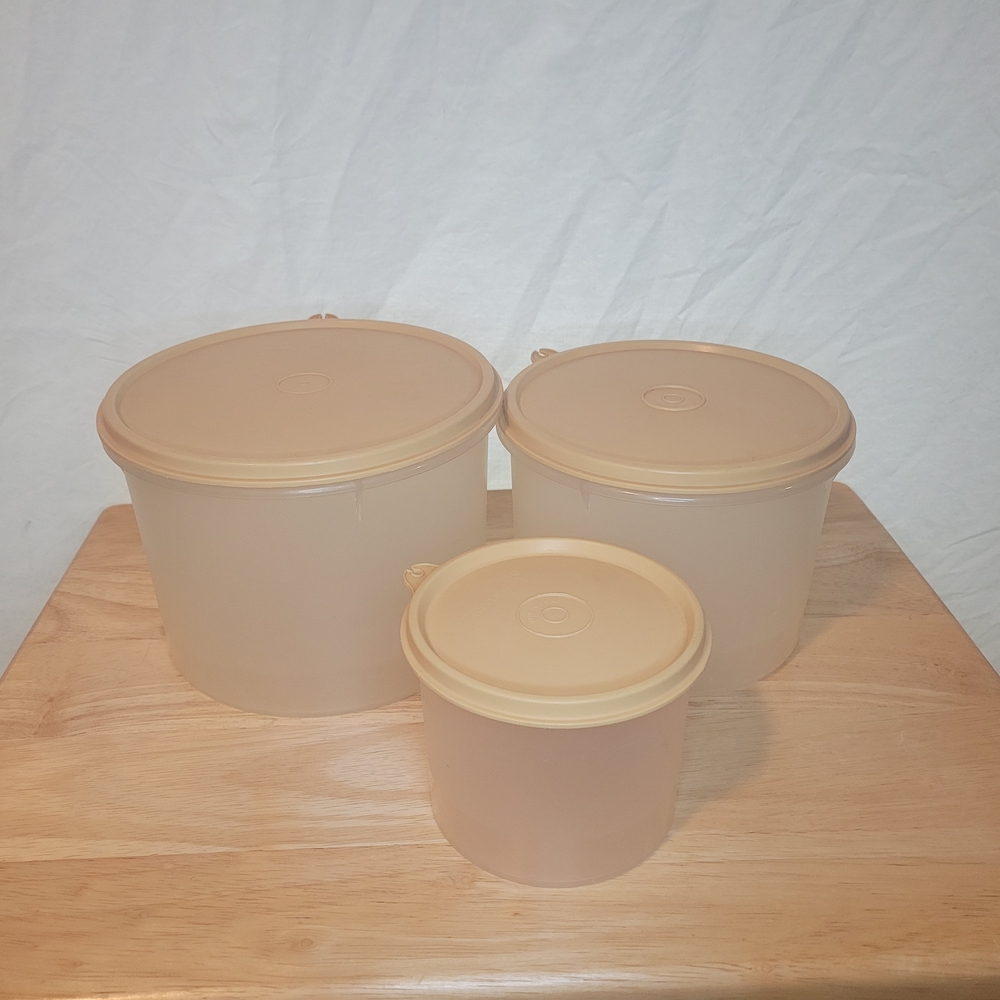 Beige Food Storage Container Set